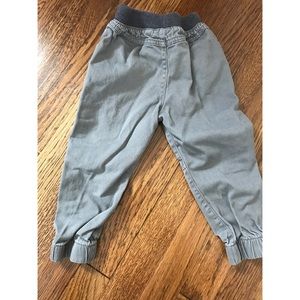 Gray boys joggers